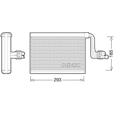 Denso DEV05002 výparník