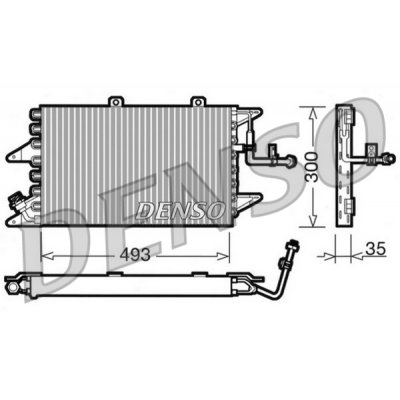 Denso DCN09096 kondenzátor