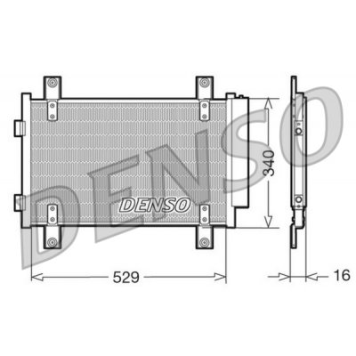 Denso DCN09049 kondenzátor