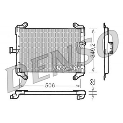 Denso DCN09050 kondenzátor