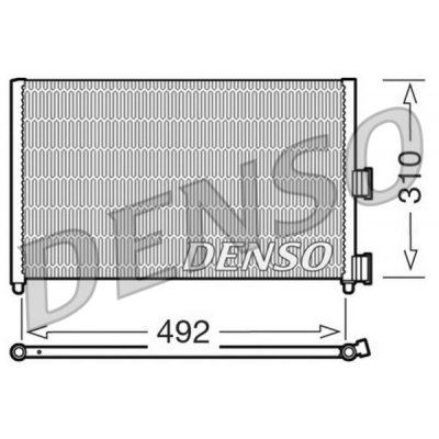 Denso DCN09071 kondenzátor