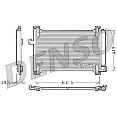 Denso DCN09083 kondenzátor