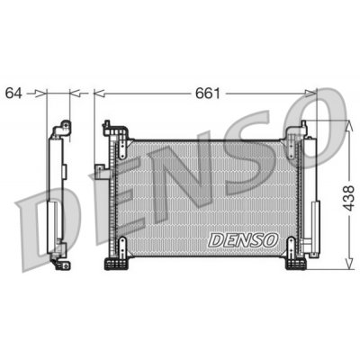 Denso DCN09085 kondenzátor