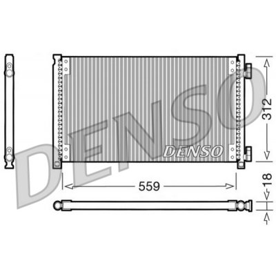 Denso DCN09100 kondenzátor