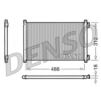 Denso DCN09103 kondenzátor