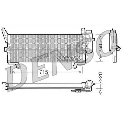 Denso DCN09091 kondenzátor