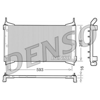 Denso DCN09012 kondenzátor