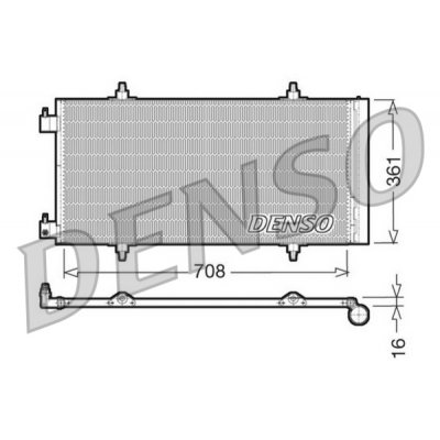 Denso DCN07011 kondenzátor