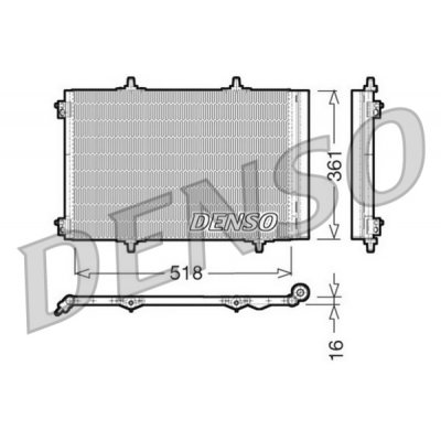 Denso DCN07013 kondenzátor