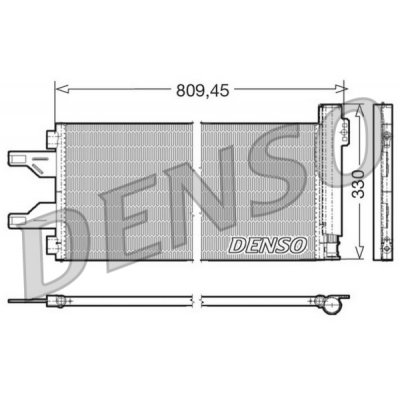 Denso DCN07050 kondenzátor