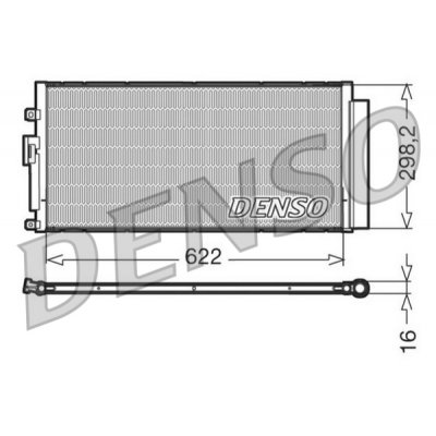 Denso DCN09046 kondenzátor