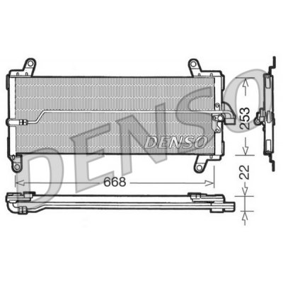 Denso DCN09002 kondenzátor