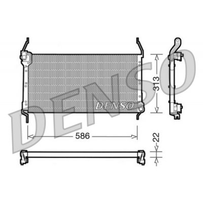 Denso DCN09013 kondenzátor