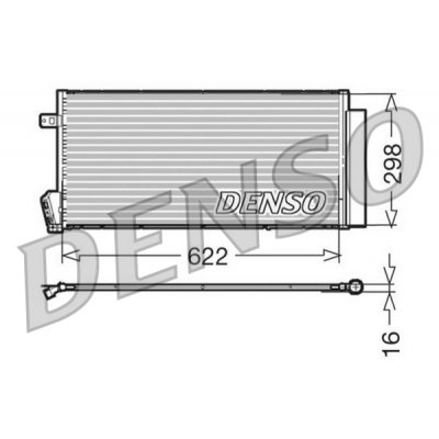 Denso DCN09018 kondenzátor