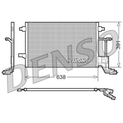 Denso DCN02014 kondenzátor