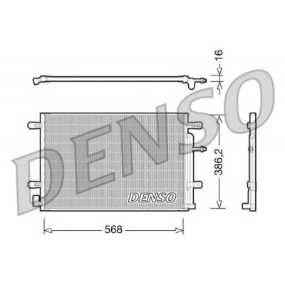 Denso DCN02018 kondenzátor