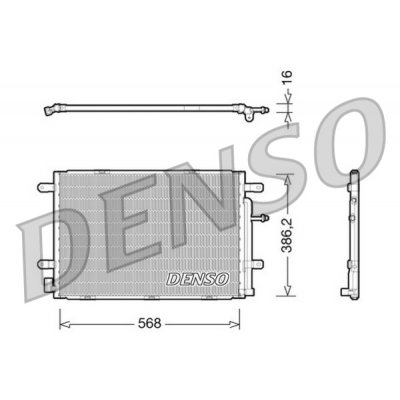 Denso DCN02019 kondenzátor