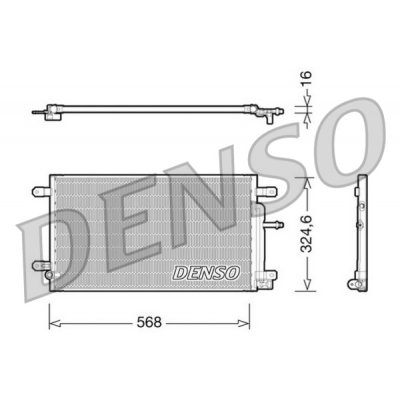 Denso DCN02020 kondenzátor