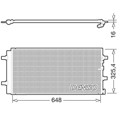 Denso DCN02021 kondenzátor