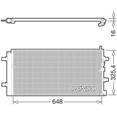 Denso DCN02002 kondenzátor