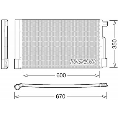 Denso DCN01004 kondenzátor