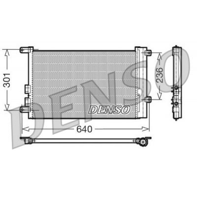 Denso DCN01016 kondenzátor