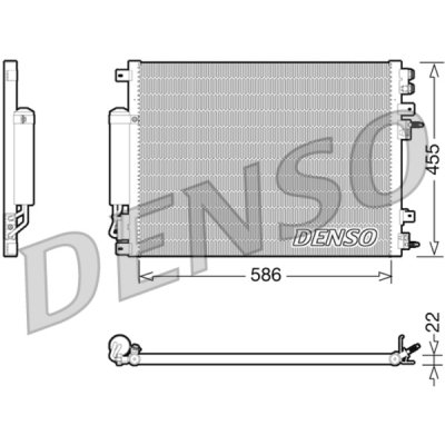 Denso DCN06001 kondenzátor