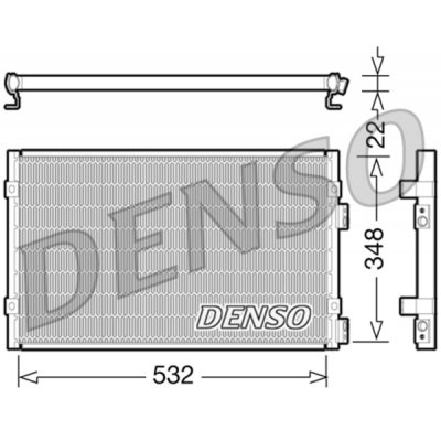 Denso DCN06002 kondenzátor