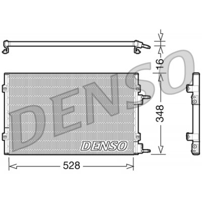 Denso DCN06003 kondenzátor