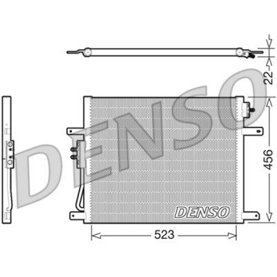 Denso DCN06008 kondenzátor