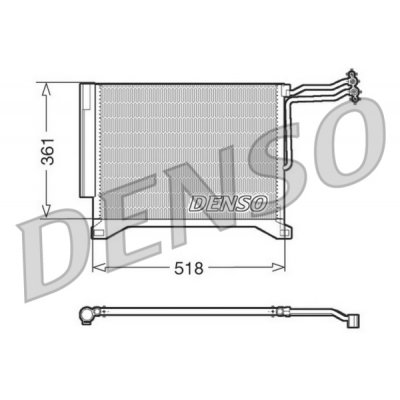 Denso DCN05100 kondenzátor