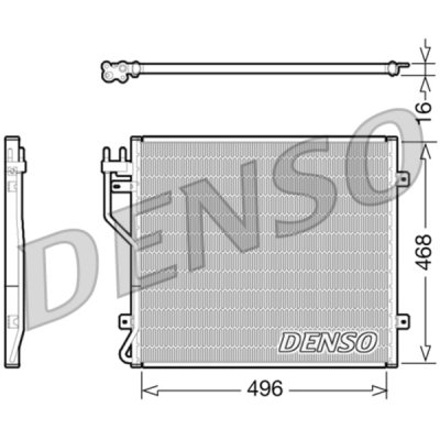 Denso DCN06010 kondenzátor