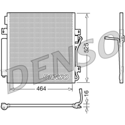 Denso DCN06011 kondenzátor