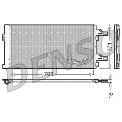 Denso DCN07002 kondenzátor