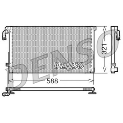 Denso DCN07004 kondenzátor