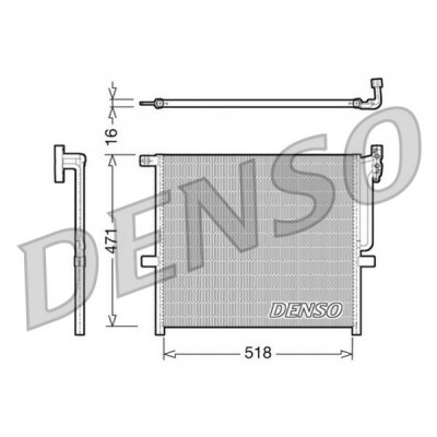 Denso DCN05001 kondenzátor