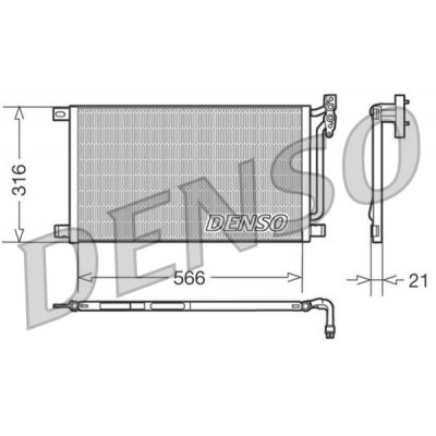 Denso DCN05003 kondenzátor