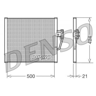 Denso DCN05005 kondenzátor