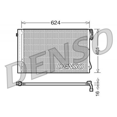 Denso DCN05011 kondenzátor