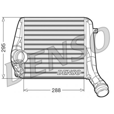 Denso DIT28017 chladič