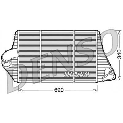 Denso DIT23001 chladič