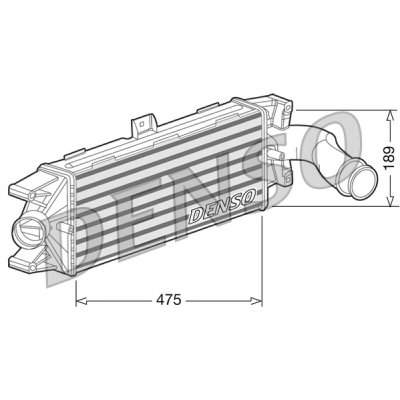 Denso DIT12003 chladič