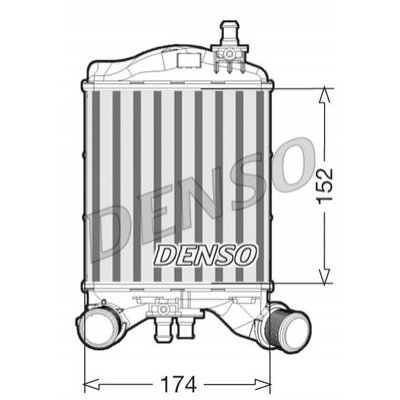 Denso DIT09112 chladič