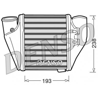 Denso DIT02007 chladič