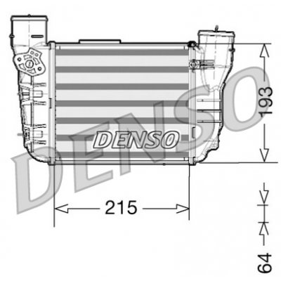 Denso DIT02020 chladič