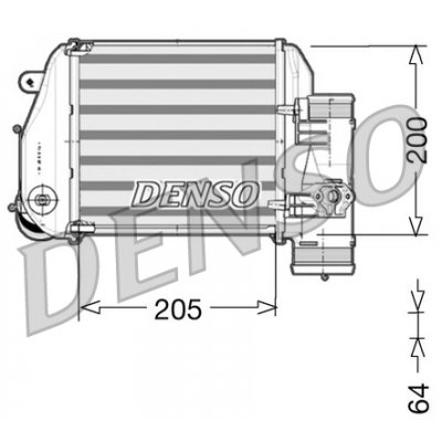 Denso DIT02024 chladič