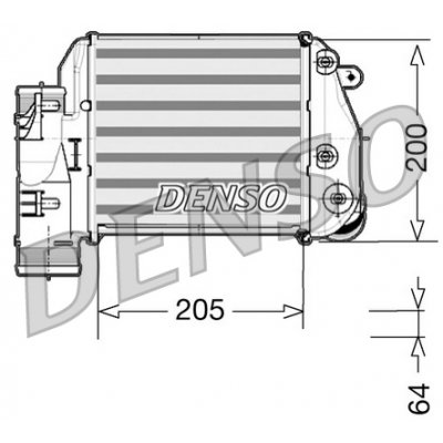 Denso DIT02025 chladič