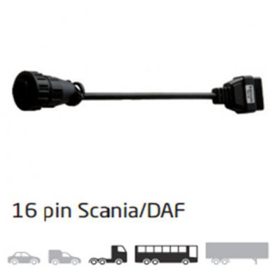 Delphi SV10823 kabel 16-pin Scania / DAF