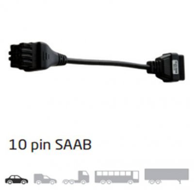 Delphi SV10208 kabel 10-pin Saab