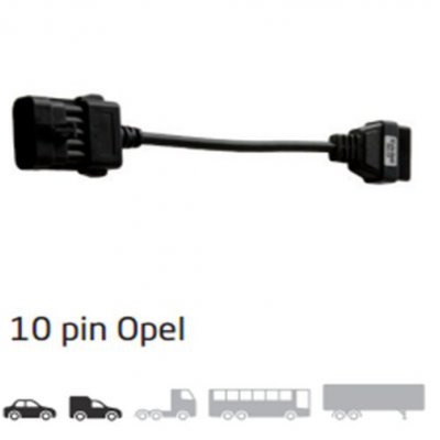 Delphi SV10204 kabel 10-pin Opel / Vauxhall